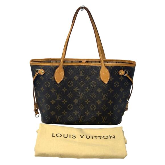 Louis Vuitton LV Monogram Neverfull PM Tote Shoulder Bag - Picture 1 of 13
